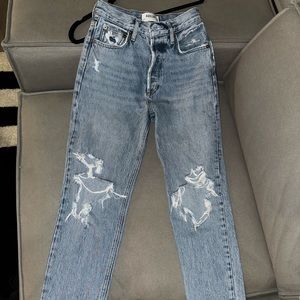 Agolde denim 90s pinch waist size 23
